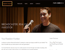 Tablet Screenshot of claytonmorris.com